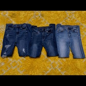 BUNDLE of 3! American Eagle Jeans